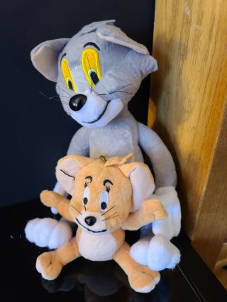 1 set of 2 Tom and Jerry Plush Doll Cartoon Stuffed Animal Toy USA STOCK 3