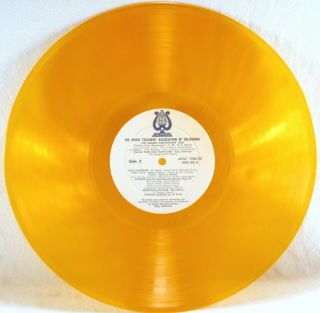 RARE 1960 CA MUSIC TEACHERS ' ASSOC 138 LILI KRAUS MANY AUTOGRAPHS Yellow Vinyl 2