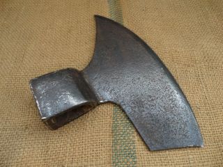 ANTIQUE VINTAGE GOOSEWING HEWING CARPENTER ' S SIDE AXE 3