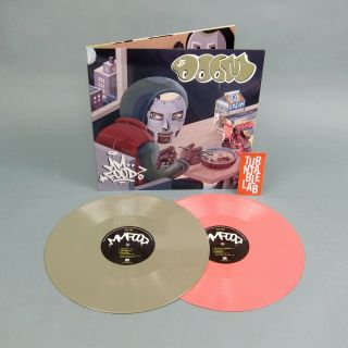 Mf Doom Mm Food 2x Lp Green & Pink Colored Vinyl Madlib Gatefold Madvillain
