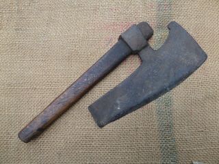 Decorated Antique Vintage Goosewing Hewing Carpenter 