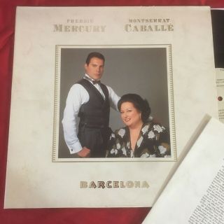 Freddie Mercury / Montserrat Caballe - Barcelona - Polydor Polh 44 - Uk Rock Lp