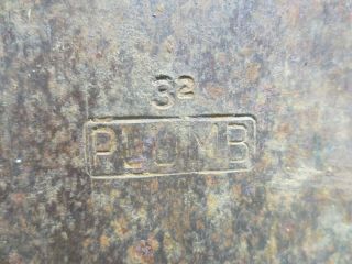 Vtg/antique Plumb 32 (3 - 2) Double Bit Axe Ax W/original Handle