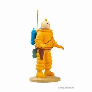 Tintin Astronaut Polyresin Figurine Official Tintin Product