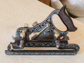 Stanley Millers Patent No.  41,  Type 5,  1877 - 1882 Plow Plane With Two Fences.