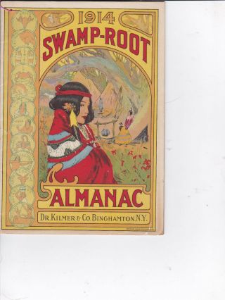Swamp Root Almanac - 1914 - Dr Kilmer 