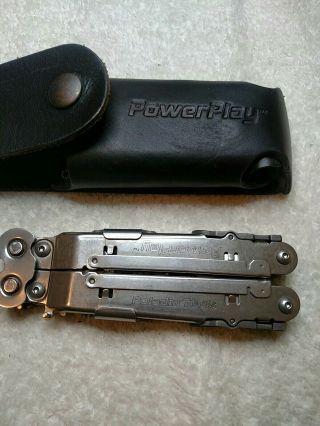 Paladin Tools Powerplay Multi Tool With Leather Case Model Pt - 540