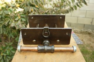 Antique Woodworking Quick Release Vise,  10  Jaw Under Bench Mount Cast Iron Vice 2