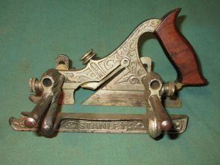 Vintage Stanley No.  141 Bull Nose Plow Plane - Millers Patent May 18,  1886