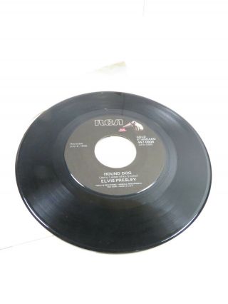 Rca 78 Rpm Record 20 - 6604 Elvis Presley Hound Dog / Don 