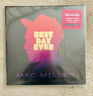 Mac Miller Best Day Ever 2 - Lp Vinyl Record Album 2016 1st Pressing