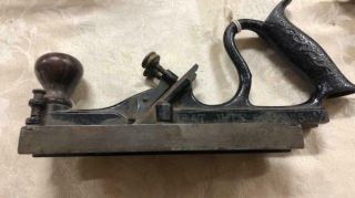 Antique Stanley No.  48 Tongue And Groove Plane Japanning Patent Date