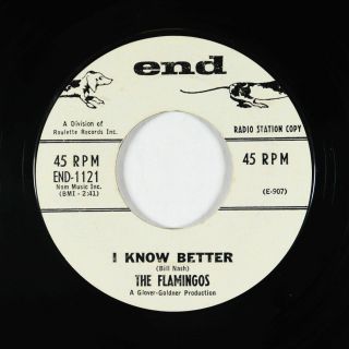 Northern Soul 45 - Flamingos - I Know Better - End - Mp3