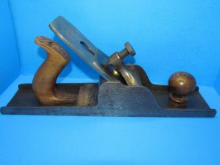 Spiers Plane - O - Ayr wood panel plane proper parallel iron early dovetailed model 2