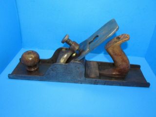 Spiers Plane - O - Ayr wood panel plane proper parallel iron early dovetailed model 3