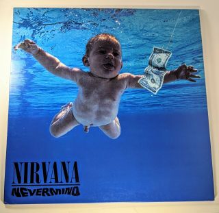 Nirvana Nevermind Vinyl Kurt Cobain 1991