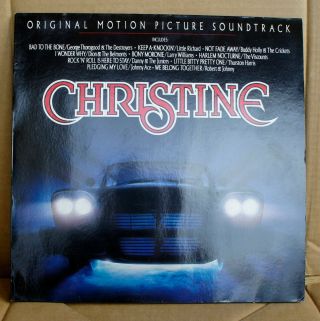 Christine,  Motion Soundtrack,  Vinyl,  Lp,  1984,  Nm/vg,  European