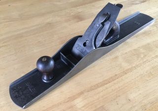 Stanley Sweetheart No.  8 Jointer Plane,  Type 14 (1929 - 30),  Corrugated Bottom
