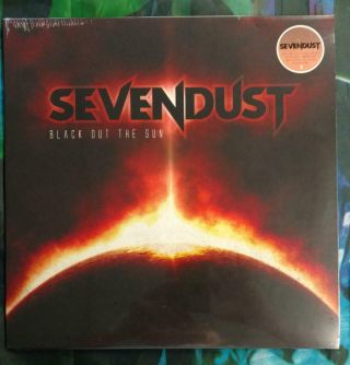 Sevendust Black Out The Sun Rocktober 2018 Exclusive Colored Vinyl Record Lp