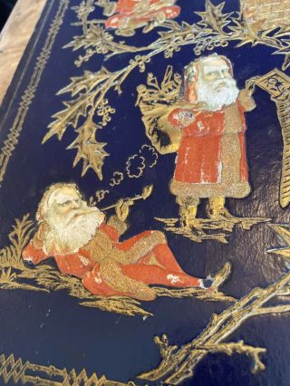 Victorian Santa Claus Scrapbook With Die Cuts Inside 2