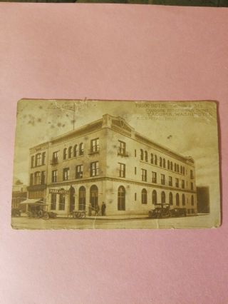 Vintage Postcard Of The Park Hotel In Tacoma Wa.