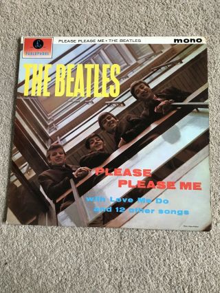 The Beatles - Please Please Me 1963 Vinyl Lp Mono