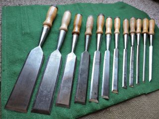 Full Set T,  H,  Witherby Chisels,  Bes,  Exc - N.