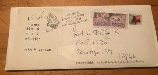 Mail Art Blaster Al Ackerman Correspondence,  Stamps,  2004