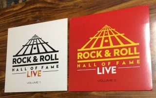 The Rock And Roll Hall Of Fame Vinyl Bundle Volume 1 And 3 Colored