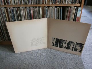 The Beatles White Album 2X Vinyl LP Capitol Records ‎SWBO 101 1978 VG,  Poster 3