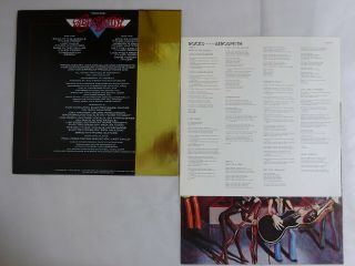 Aerosmith Rocks CBS/Sony 25AP 78 Japan VINYL LP OBI 2