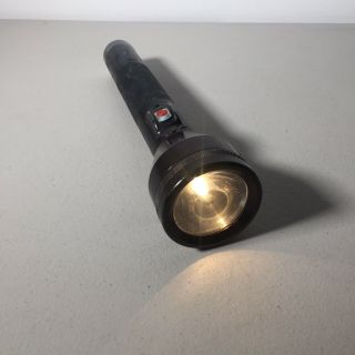 Vintage Kel - Lite Flashlight 4 D Batteries Needed Police Light