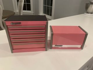 Snap - On Mini Micro Tool Box Set Pink