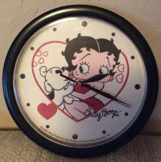 Collectible Betty Boop 10” Clock -