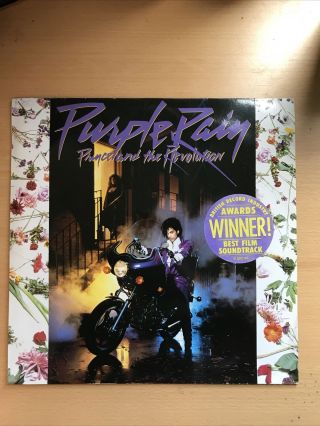 Prince Purple Rain Vinyl 12” Album 1984 925 110 - 1