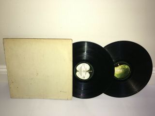 The Beatles White Album Dbl Lp Apple 1968 Stereo Uk 1st P Fair/fair/fair 0484204