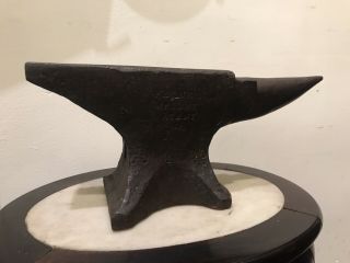 Way Small Antique Peter Wright Blacksmith Anvil,  0 1 10,  38 lbs 2