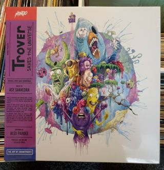 Trover Saves The Universe Video Game Soundtrack 180g Neon Purple Color Vinyl