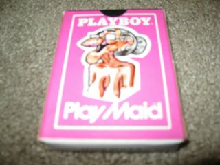 Vintage 1970s Playboy Play Maid Deck Of 52 Playing Cards Nude Playmates 2