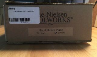 Lie - Nielsen No.  4 Bench Plane Bronze 3