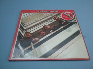 The Beatles Double album 1962 - 1966 On Red Vinyl on apple label 2