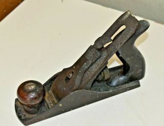 Antique Ohio Tool Co No.  02 Wood Plane Corrugated No.  2 Size Like Stanley
