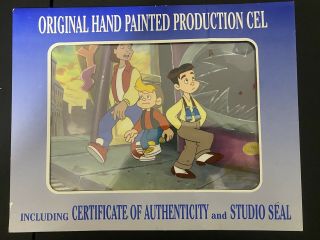 Filmation (hand Painted Production Cel) " Back To The Future” Cartoon,  With