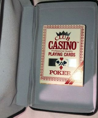 Arrco Club Casino No.  88 Foil Gamblers Poker Playing Cards Rare 645
