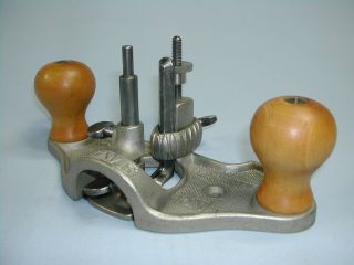 Extra Stanley No.  71 Router Plane with 3 Cutters / Blades 3