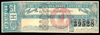 1886 The Louisiana State Lottery Co 39528