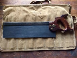 Disston No.  4 - 14” Tenon Back Saw,  Sharpened By Bad Axe Toolworks 11ppi Rip