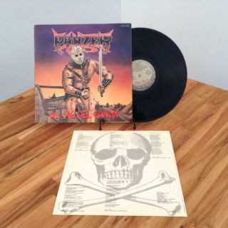 Panzer [al Pie Del CaÑon] 1982 Spanish Lp Heavy Metal W/inner Chapa - Discos