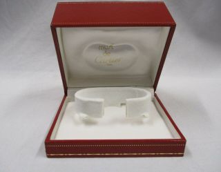 Must De Cartier Vintage Ladies Watch Gift Presentation Box Ref.  Co590 Bad Hinges