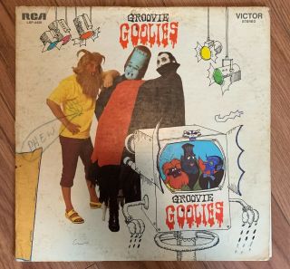 GROOVIE GOOLIES Orig TV Show Soundtrack VINYL LP RCA LSP - 4420 1970 HALLOWEEN 3